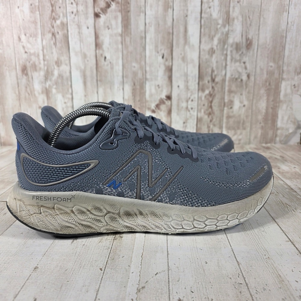 New Balance Fresh Foam X 1080v12 Mens Running Shoes Blue Grey M1080G12 Size 10
